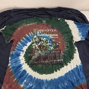 Monster Energy Supercross Tie Dye Shirt